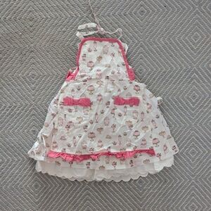 Janie & Jack Ice Cream Dress with Apron 12-18m